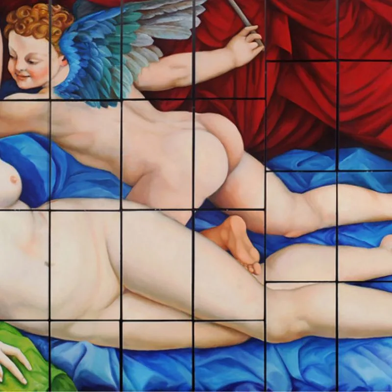 Earlier Works - venere e cupido bronzino 2