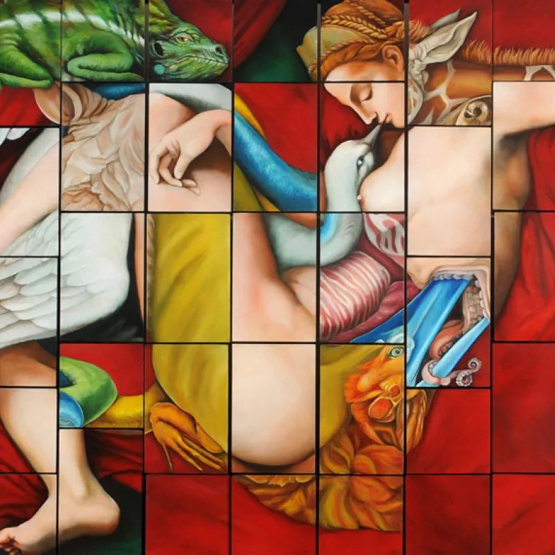 Earlier Works - leda e il cigno anim 1