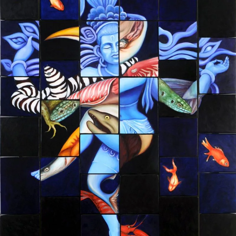 Earlier Works - blu kali 1