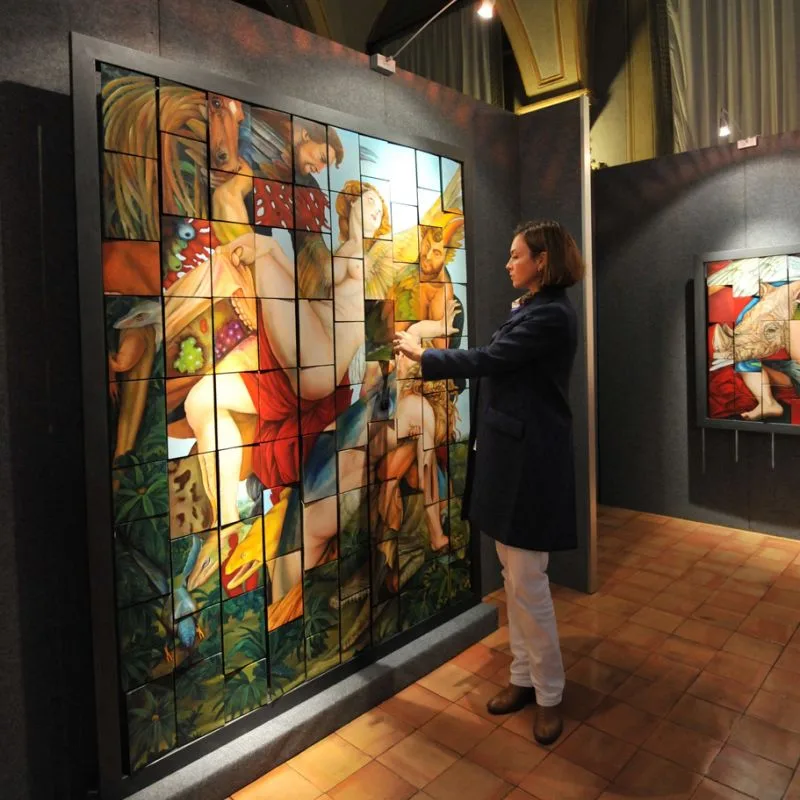 Earlier Works - the rape of the sabine camera dei deputati in fieri