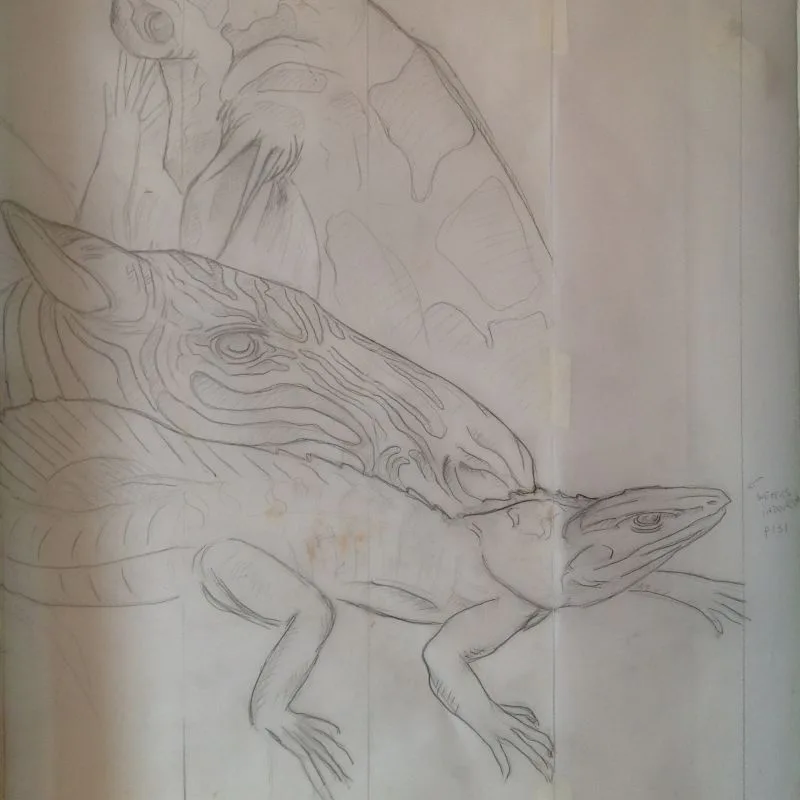 Earlier Works - saint sebastian disegno foto non professionale vedi tu 
